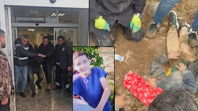 Hatay'da dehşet: Kayıp küçük çocuk toprağa gömülü bulundu! Cani dayının ifadesi ortaya çıktı