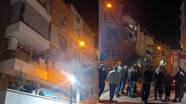 Manisa'da korku dolu gece! İnşaat kazısı binaları çatlattı: 15 kişi tahliye edildi