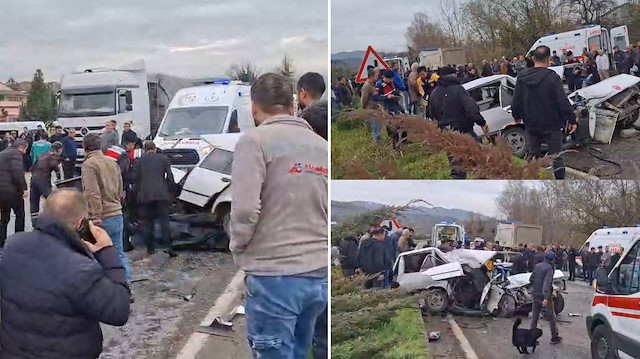 Zonguldak’ta kamyona çarpan araç ikiye bölündü: Sürücü ve yolcu hayatını kaybetti
