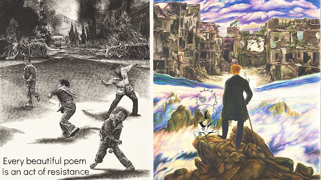 Londra’da dikkat çeken sergi: Aygeç’ten Gazze hafızasına güçlü dokunuş