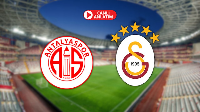 Antalyaspor - Galatasaray maçı kaç kaç? Antalyaspor - Galatasaray canlı izle
