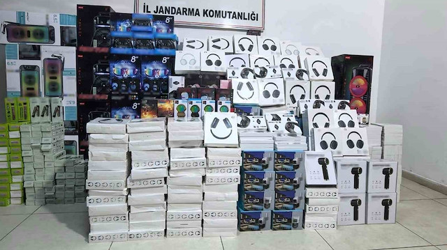 Gaziantep kaçak elektronik eşya operasyonu: 1,5 milyon TL’lik ürün ele geçirildi