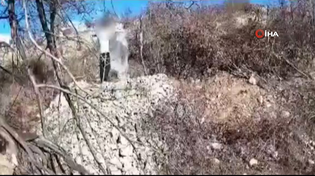 Yozgat’ta kaçak kazı yapan kişiler fotokapana yakalandı