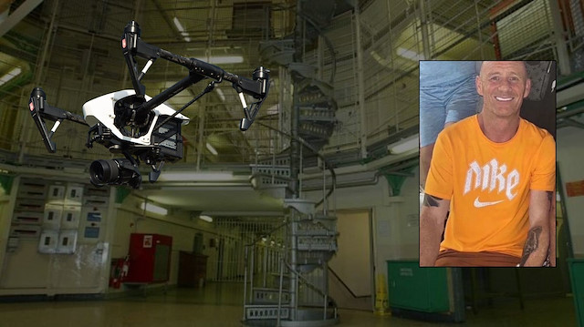 Dronla cezaevine gizli sevkiyat! Gardiyanlar alarma geçti