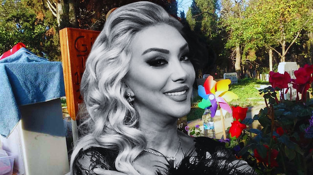 Güllü’nün mezarının son hali | GÜNDEM HABERLERİ