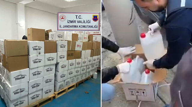 Ölüm saçıyorlardı! Bidon bidon tonlarca kaçak alkol ele geçirildi