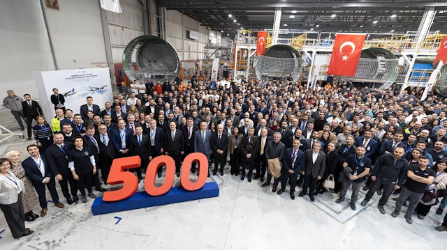 TUSAŞ–Airbus iş birliğinde 500 teslimat eşiği aşıldı | EKONOMİ HABERLERİ