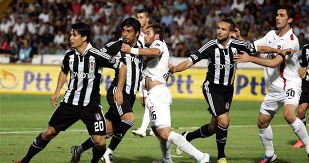 Gaziantepspor: 3 - Beşiktaş: 2 (Maç özeti)