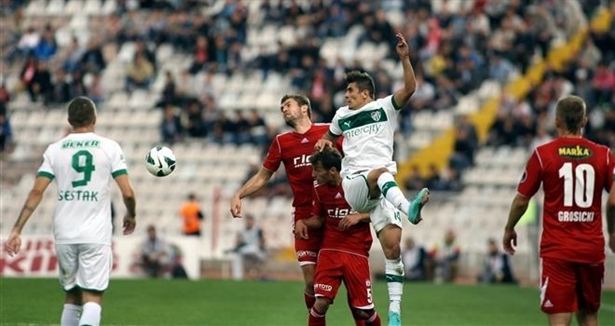 Sivasspor: 2 - Bursaspor: 2 (Maç özeti)