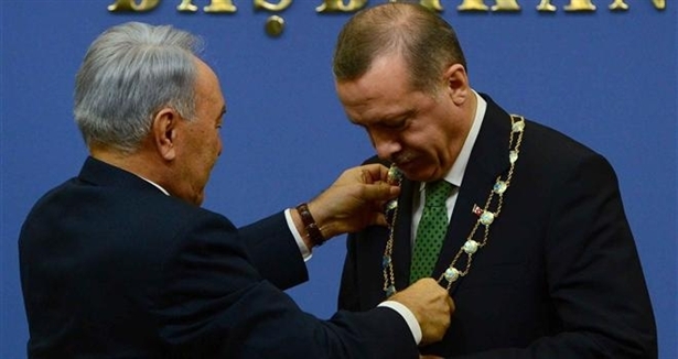 Erdoğan'a 'Altın Kıran Nişanı' verildi 