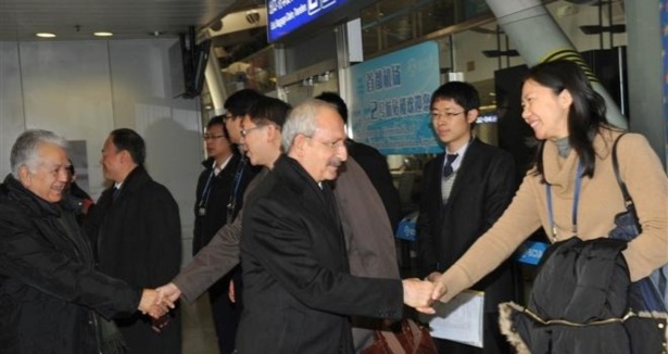 Kılıçdaroğlu  ÇKP'li Wang Jiarui ile görüştü