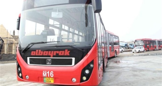 Lahor'a Türk işi metrobüs