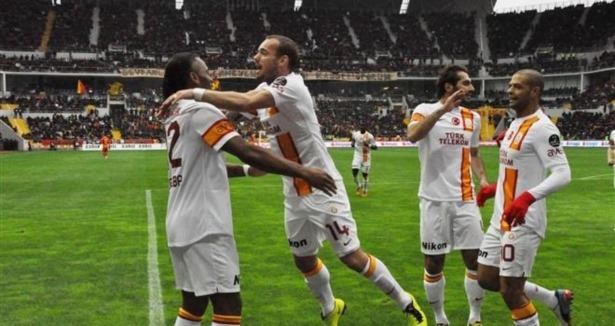 Kayserispor 1 - Galatasaray 3 (Maç Özeti)
