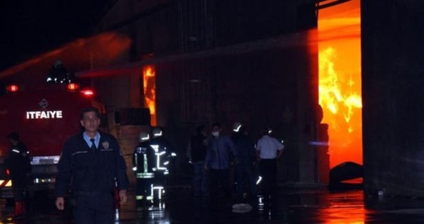 Çanakkale Üniversitesi'nde yangın
