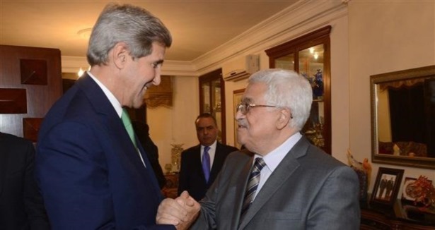 Kerry-Abbas görüşmesinde gerginlik
