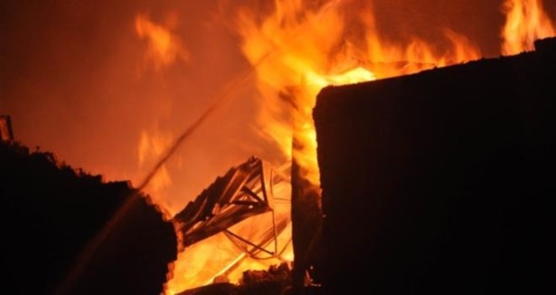 Gaziantep'te yangın: 1 ölü