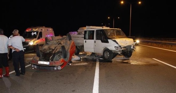 Ankara'da trafik kazası: 10 yaralı