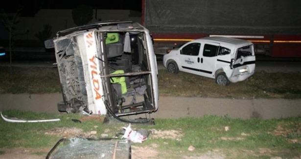Gaziantep'te zincirleme trafik kazası: 35 yaralı