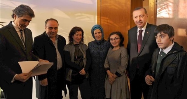 Erdoğan çiftine sürpriz