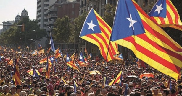 Katalanlardan İskoçya'ya destek