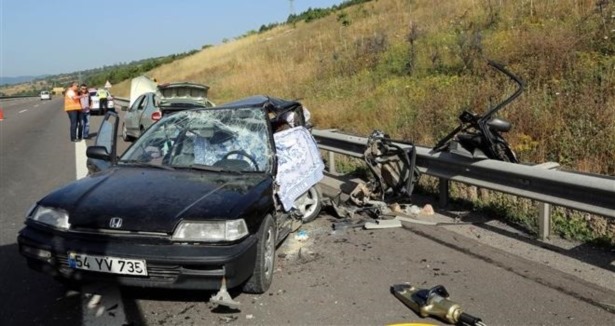 Bolu'da trafik kazası: 1 ölü