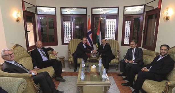Norveç Dışişleri Bakanı Brende Gazze'de