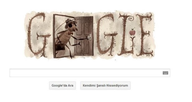 Google Franz Kafka'nın 130.doğum gününü unutmadı