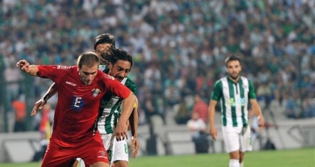 Bursaspor: 0 Chikkura Sachkhere: 0 (Maç özeti)
