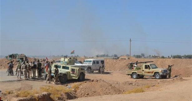 Kürt güçleri Kerkük'te IŞİD'le çatışıyor