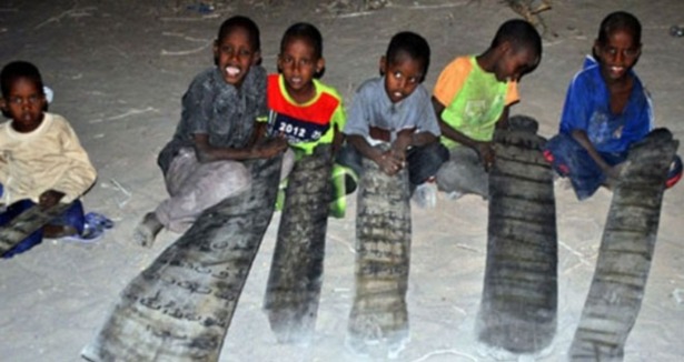 Somalili çocukların Kuran öğrenme azmi