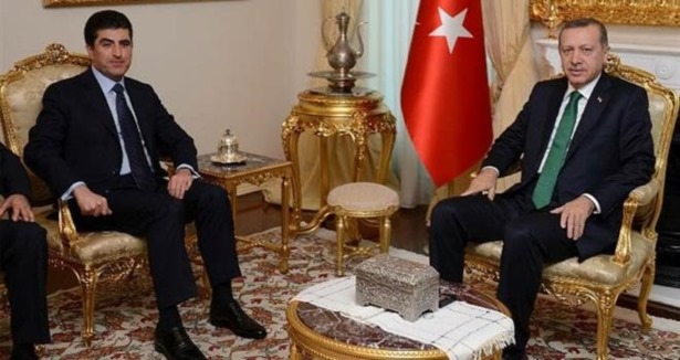 Erdoğan-Barzani görüşmesi
