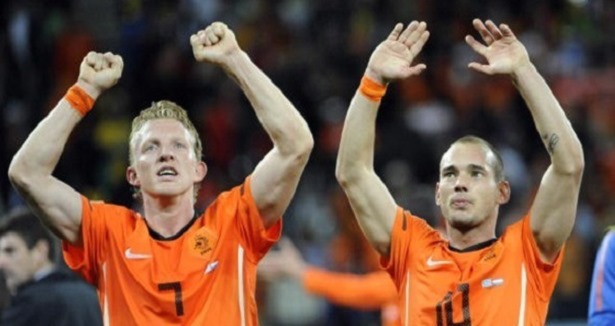 Kuyt ve Sneijder Brezilya'ya gidiyor