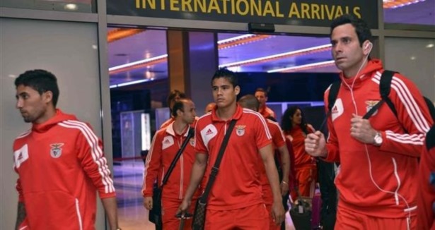 Benfica İstanbul''a geldi