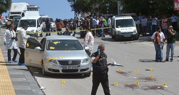 Ankara'da polise ateş açıldı: 1 ölü 4 yaralı