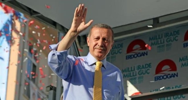 Ülkücülerden Erdoğan'a destek