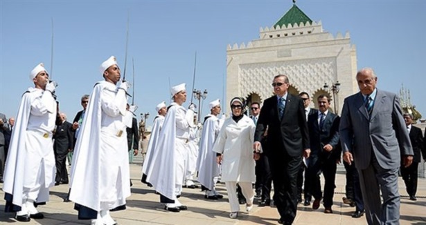Erdoğan Rabat'ta