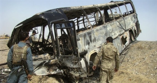 Bus accident in Afghanistan kills 34, injures 20