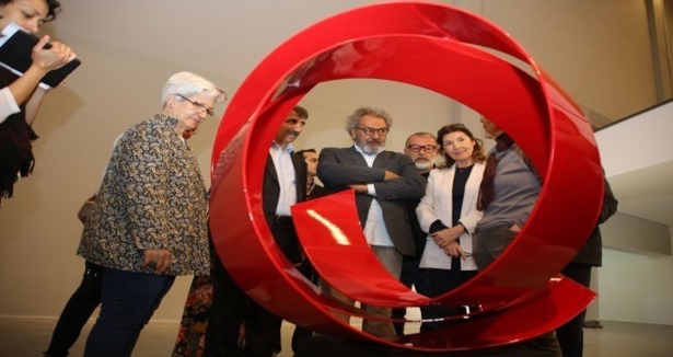 "Miro'ya Açılan Heykelli Yol" sergisi açıldı