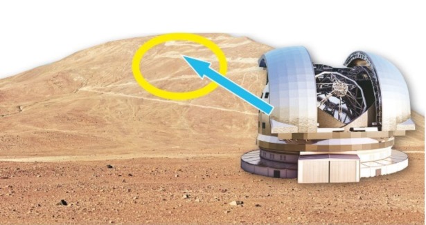 Dev teleskop için dev operasyon