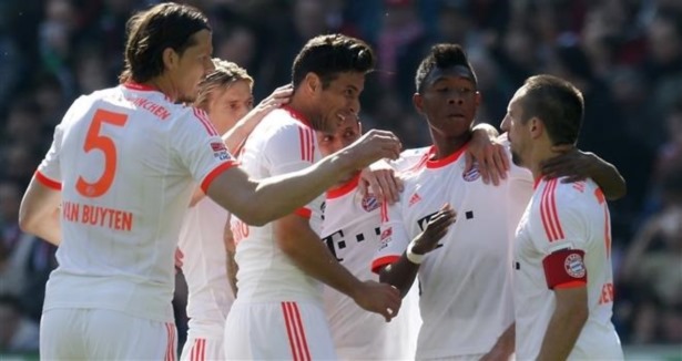 Bayern yine gol oldu yağdı