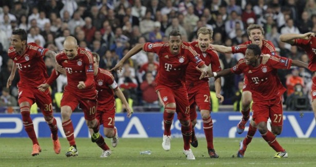 Bayern Münih şampi...