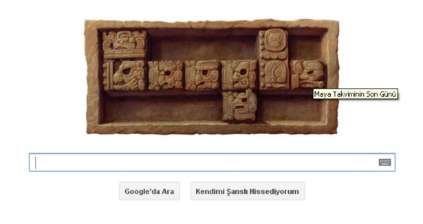 Google Maya Takvimini unutmadı