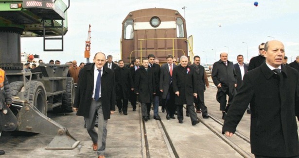 Samsun-Moskova  'tren feri' başladı