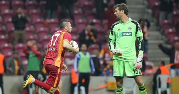 Galatasaray'ın golünde ofsayt tartışması