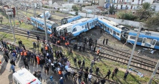 Cezayir'de tren kazası: 1 ölü