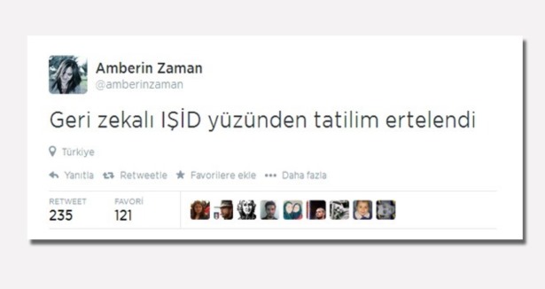 Amberin Zaman: IŞİD yüzünden tatilim ertelendi