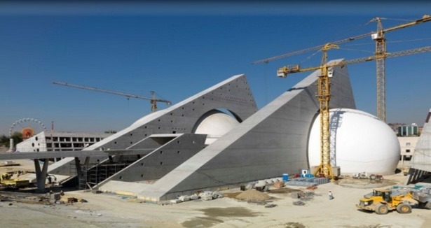 CSO Konser Salonu inşaatı hızla büyüyor
