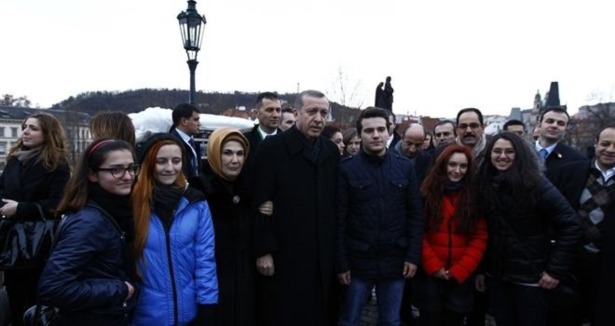 Erdoğan'ın Prag ziyareti