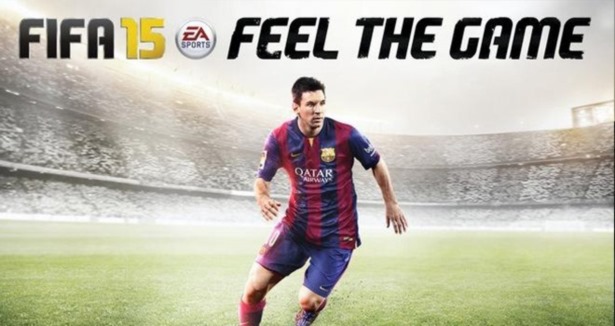 FIFA 2015'in kapak yıldızı Messi