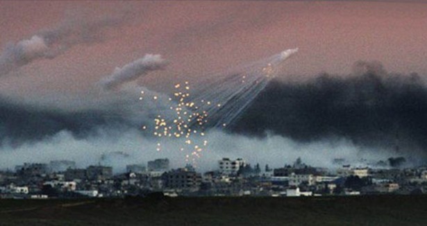 Gazze'ye korkunç hava saldırısı